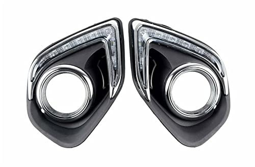 para Mitsubishi ASX 2013 2014 2015, Luces de circulación Diurna LED DRL para Coche, luz Diurna, lámpara de luz antiniebla Impermeable Faros antiniebla de Coche