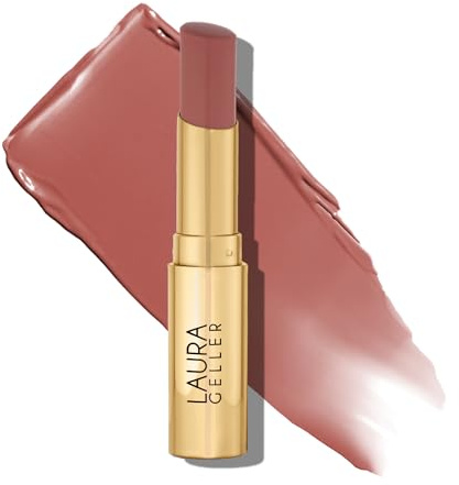 LAURA GELLER NEW YORK Jelly Balm Moisturizing Tinted Lip Balm - A Latte Love - Hydrating Vitamin E - Semi-Shine Finish
