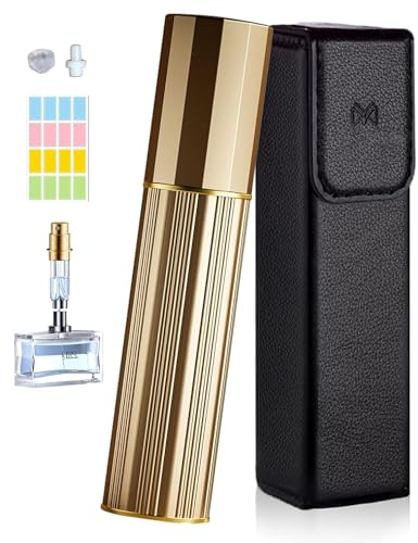 OSALALA Perfume Atomiser Travel Spray Bottle, 5ML Refillable Perfume Travel Bottle Easy to Refill Empty Atomisers Bottles for Purse, Handbag, Pocket and Luggage Gift