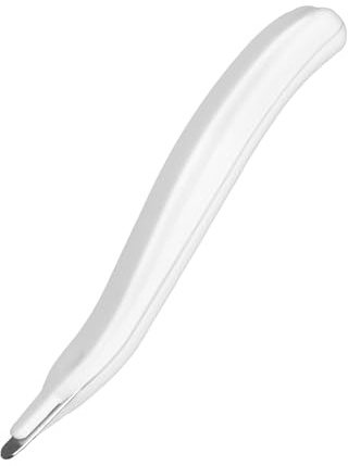 Magnetischer Heftklammerentferner, ergonomisches Design, Heftklammerentferner, einfaches Entfernen von Heftklammern, weiß, geeignet für Büro, Schule, Zuhause