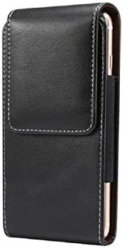 DFV mobile - Vertical Leather Case with Belt Loop für Asus ROG Phone 8 (2024) - Black