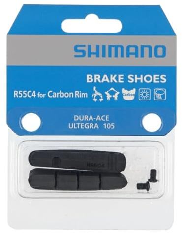 SHIMANO Zapatas de Freno R55C4 BR-9000 en Carbono (Par) -