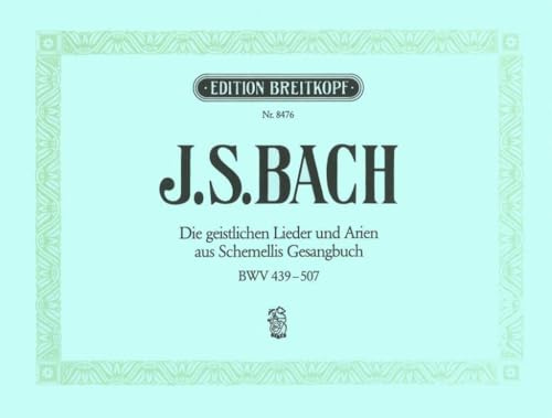 Geistl. lieder+arien schemelli chant