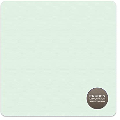 Farben Manufaktur (T) raummatt Wandfarbe Innenwandfarbe Innenfarbe Dispersionsfarbe Trendfarbe 2022 1/2/5/10L, Farbe: helles jade grün, Größe: 5L