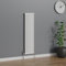 WarmeHaus Traditional Radiator White Vertical Double Column Cast Iron Radiators Tall Central Heating 1500x380mm