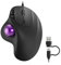Nulea Mouse trackball M509 cablato, design ergonomico, facile controllo del pollice, tracciamento preciso e fluido, interfaccia 2 in 1 (tipo A & Tipo C), compatibile con PC, laptop, Mac, Windows.