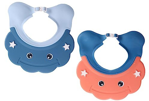 BESTonZON 2St Shampoo-Kappe für Kinder schwimmkappe für kinder badekappen für kinder Badevisier für Kleinkinder Shampoo-Kappe für Kleinkinder Kindershampoo Babyshampoo Shampoo-Dusche Tab Hut
