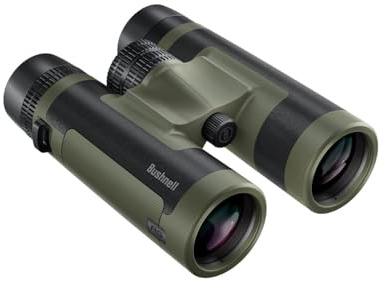 Bushnell R5 8x42 Binoculars - Waterproof, Dielectric Multi-Coated Optics with EXO Barrier Lens Protection for Long Range Viewing and Hunting, Includes Vault Lite Bino Chest Harness & Neck Strap