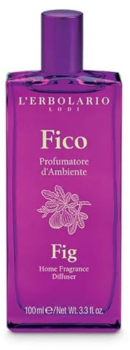 L'Erbolario Fico Profumatore d'Ambiente 100 ml - fragranza spray dalle note agrumate, fruttate e legnose