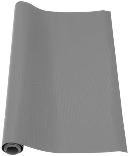 Supvox Eva - Tappeto rettangolare per terrario, ritagliabile e traspirante, grigio, 60 x 150 cm, per animali domestici e terrari
