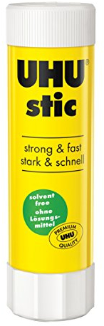 UHU Stic, Der Bewährte Klebestift - Klebt Stark, Schnell und dauerhaft, 40 g