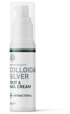 Nature's Greatest Secret All Natural Colloidal Silver Foot & Nail Cream 50g