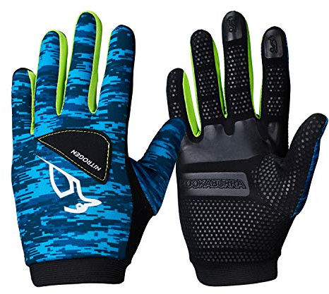 Kookaburra Hat Nitrogen Hockey-Handschuhe, Unisex, digital, Türkis, Größe M (Paar)