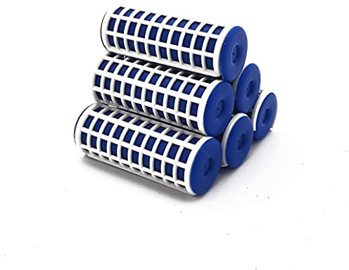 NIKO - Rulli termici in ceramica, per capelli riscaldati, per scaldabagni, per parrucchieri, parrucchieri, barbieri o uso domestico, colore casuale (23 mm)