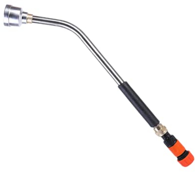 Profi Gießstab, 3/4 Zoll Edelstahl Professionelle Bewässerungsstab Gartenspritze Wasserbrause Handbrause Garten Sprayer Pflanzenbewässerung System