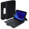 B2Bworkplace Hülle mit Tastatur kompatibel mit Samsung Galaxy Tab Active 4 Pro - Anti-Rutsch Funktion, abnehmbares Bluetooth Keyboard, Handschlaufe