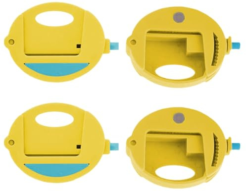 Eventerde Clips para bolsas de pan, 4 clips para alimentos con cierre de presión, clip de sellado de muelle, clips de cierre para bolsas, clips de cierre para bolsas de pan, clips de cierre