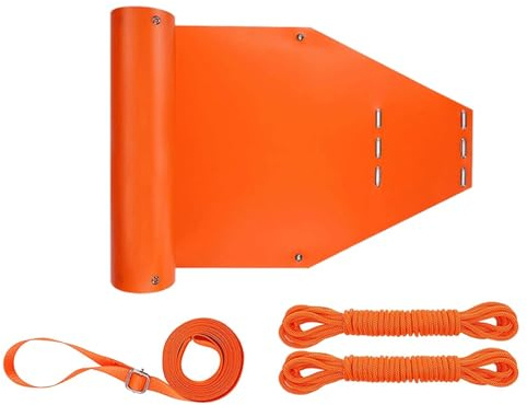 Trineo de ciervo, accesorios para remolcar ciervos, trineo de pesos, correa de arrastre resistente con correa de arrastre de ciervo para arrastrar sin esfuerzo sobre diferentes terrenos