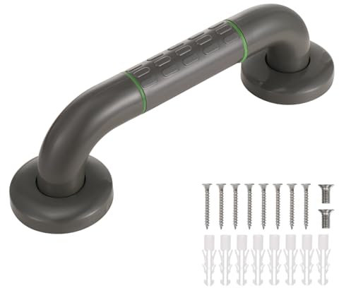 Poignées antidérapantes pour salle de bain - 30 cm - Pour personnes âgées - Poignée de sécurité - Pour baignoire, WC, salle de bain, cuisine, escaliers