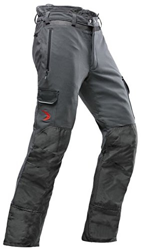 Pfanner leichte Schnittschutzhose zur Baumpflege Klasse 1, Farbe:grau, Größe:M (kurzgr.)
