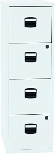 Bisley Home Armoire dossiers Suspendus PFA, 4 tiroirs HR