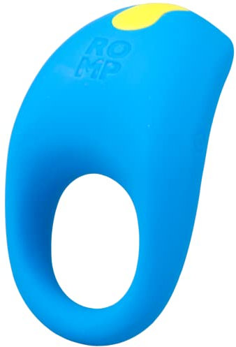 ROMP Juke Anello fallico vibrante per pene Cockring in silicone con vibratore per stimolazione del clitoride, 6 velocità e 4 modalità di vibrazione, 100% impermeabile