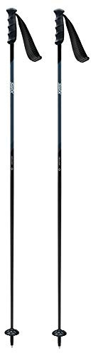 Swix Excalibur Dark DD4 Reinforced Composite Alpine Ski Pole, 110 cm