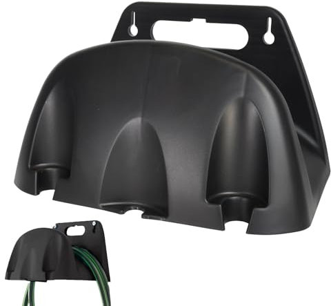 Robusto contenitore per tubi – organizzatore per tubi a parete, robusto scaffale in metallo | stabile supporto per tubo 'acqua, gancio per tubo in metallo