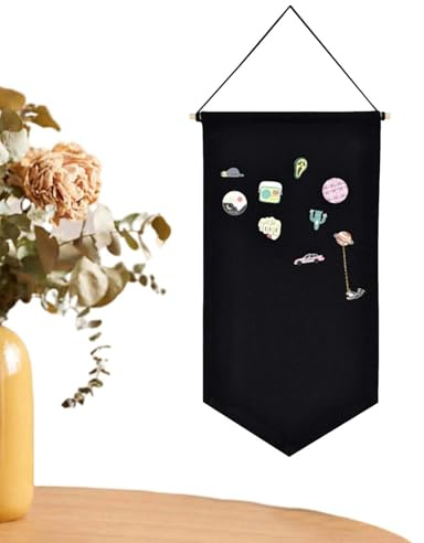 Emaljerad pin display banner - displaybanner, brosch arrangör