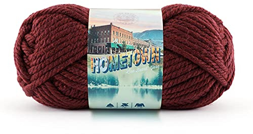 Lion Brand Yarn 135-189 Hometown Yarn, Napa Valley Pinot (1 skein)