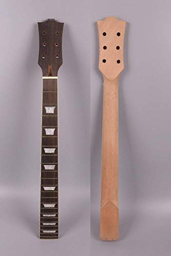Yinfente Gitarrenhals, 22 Bünde, 62,8 cm, Mahagoni/Palisander Griffbrett, Ersatz-Set in SG (Schraubverschluss)