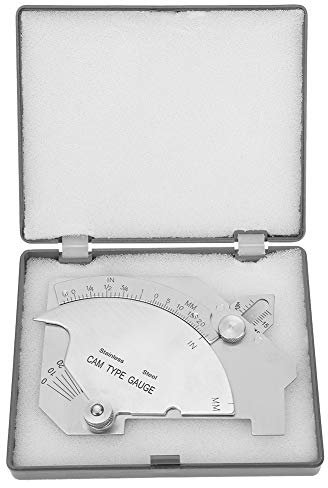 Strumento di Misura per Saldatura in Acciaio MG-8 Calibro di Saldatura Ispezione Righello Ponte Cam Saldatore Calibro