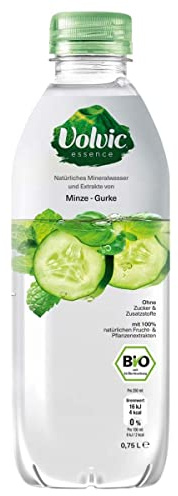 Volvic Essence Minze-Gurke, 6er Pack (6 x 750ml) EINWEG