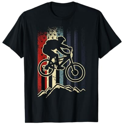 Ciclista Mountain Bike - Mountain Bike Divertente Maglietta