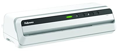 Fellowes Jupiter Laminiergerät A3 zum Heißlaminieren von Hüllen von 80 bis 250 Mikron, intensiver Gebrauch, automatischer Rückwärtsgang, inkl. 10 Laminierfolien, weiß