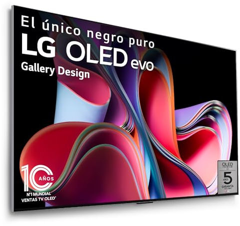 TV OLED Evo LG OLED65G3 164 cm 4K UHD Smart TV 2023 Noir et Argent