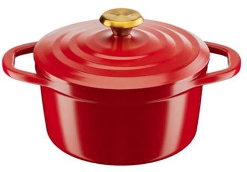 TEFAL E2544455 Kochtopf | Air 20 cm leichter Aluminiumguss mit Kondensationsdeckel | leicht zu reinigen | sichere Keramikbeschichtung | robust | ofenfest | Induktion | 2 Jahre Garantie