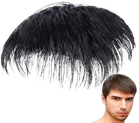 Kioriur Toupet - Extension per capelli da uomo, per uomo, con parte superiore della testa, per uomo, con sistema di sostituzione dei capelli,