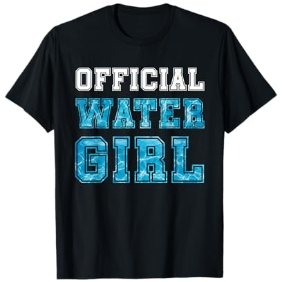 Official Water Girl Team Watergirl Hydration Manager T-Shirt