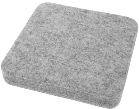ABOOFAN Almohadilla de Lana Natural para Fieltrar Aguja Tapete de Fieltro Grueso Engrosado 6X6X1 Pulgadas Material Estable de Alta Densidad para Manualidades DIY de Fieltrado de