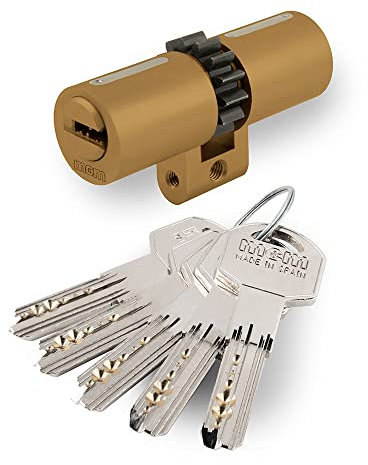 Cilindro de seguridad MCM SPR14 33-43 Suizo Latón