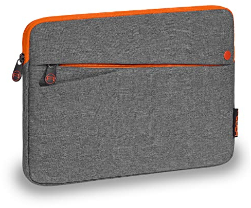 PEDEA Tablet Tasche 9-11” Hülle Kompatibel mit iPad 10 2022, iPad 10.2” 2021-2019, iPad Pro 11” 2022-2018, iPad Air 5/4 10.9”, Sleeve für Galaxy Tab A8 S8 10.5“, S9 11“ S9 FE 10.9”, grau