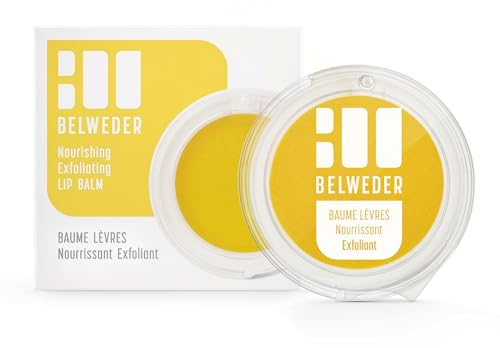 BELWEDER - Balsamo Labbra Esfoliante e Nutriente 5,5 ml - Cura 2 in 1 - Scrub, Idratazione e Rigenerazione delle Labbra - Balsamo per Labbra Trasparente per Donna - Balsamo Labbra Idratante