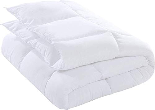 Corredocasa Piumino Interno Invernale Bianco in Microfibra Anallergica, Made in Italy - Piumone Morbido Confortevole - Lavabile in Lavatrice - Singolo, 1 Piazza Mezza e Matrimoniale (1 Piazza)