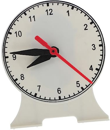 Kisangel Lernuhr Modell Frühkindliches Lernspielzeug zur Zeitgestaltung für Unterricht Eltern Kommunikation