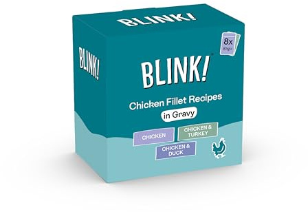 Blink! Chicken Fillets in Gravy 8 x 85 g