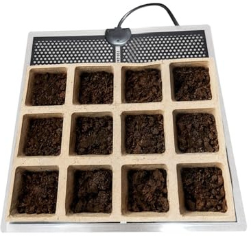 Genérico 15 X 14 Cm Calefacción Eléctrica Impermeable Eléctrica | Reptiles Estera De Calefacción De Terrario Serpiente Serpiente | Reptiles Alfombras Mascotas Pequeños Saemlings Leza