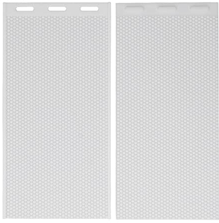 Molde de hoja de cera de abejas de silicona, molde de prensa, suministros de apicultura para tamaño grande, 2 uds., 5,4mm, compacto y portátil