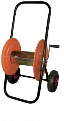 100 MT CARRELLO AVVOLGITUBO IN METALLO PROFESSIONALE TUBO IRRIGAZIONE GIARDINO