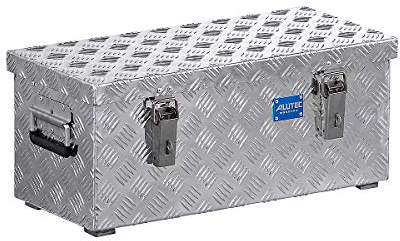 ALUTEC Alu-Transportkiste Riffelblech - 37 l Inhalt - LxBxH 622 x 275 x 270 mm